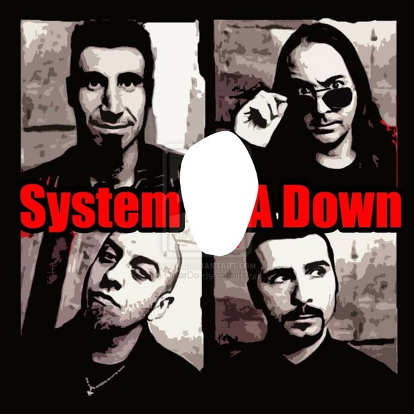 SYSTEM OF A DOWN Fotomontage