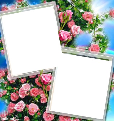 2 CADRES LALY Photo frame effect