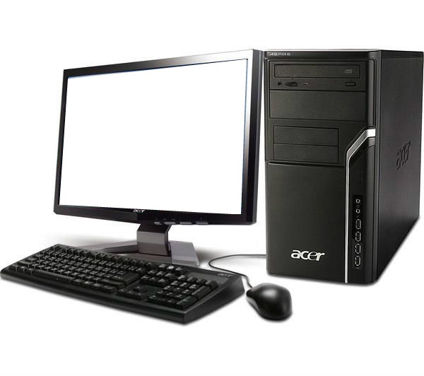 ordinateur Fotomontaža