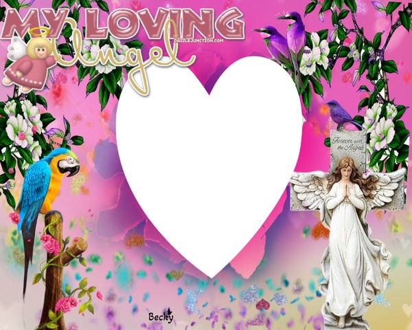 my loving angel Fotomontáž