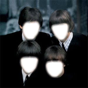 les Beatles Fotomontaggio