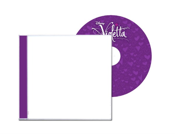 Płyta z Violetty Фотомонтажа