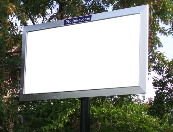 Billboard Fotomontaż