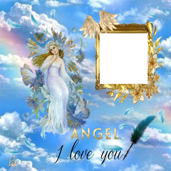 angel i love you Φωτομοντάζ
