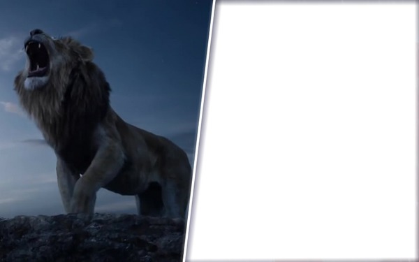 le roi lion film sortie 2019 1.20 Montaje fotografico