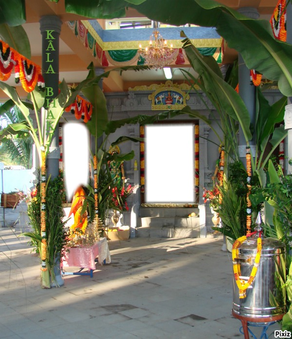Sri Maha Krishna Maari roo Mahak Fotomontaggio