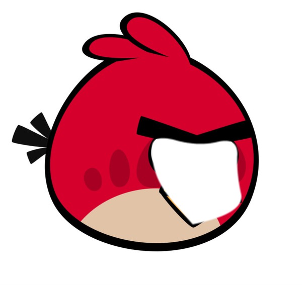angry bird Fotomontāža