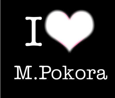 I love M.pokora Fotomontāža