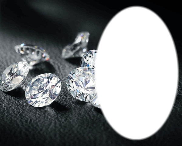 Cétina diamants Fotómontázs