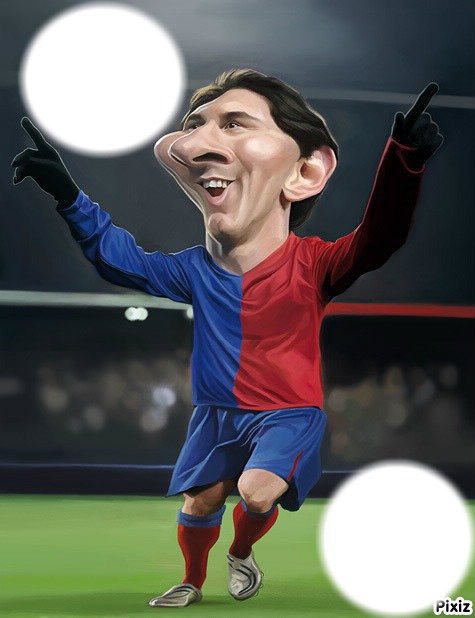 messi♥ Photo frame effect