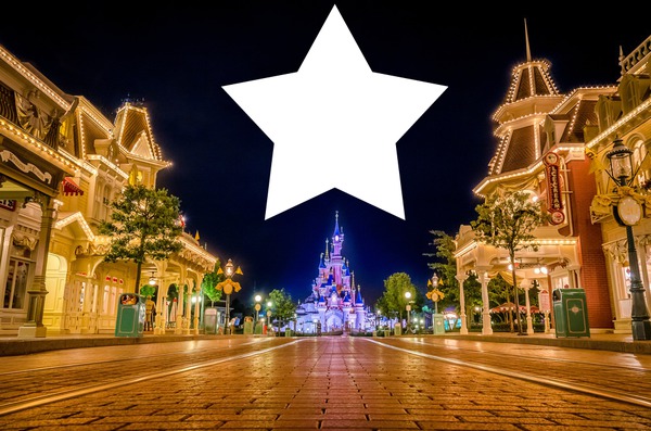 Disneyland Paris Fotomontage