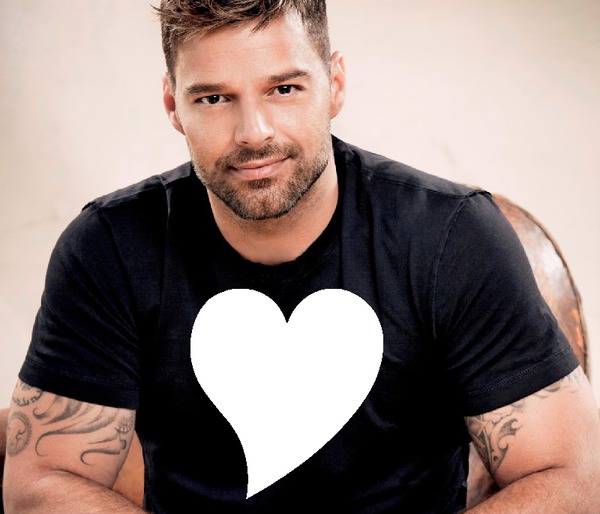 ricky martin Фотомонтаж