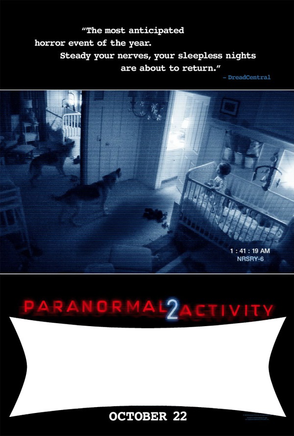 paranormal activity 2 Photo frame effect