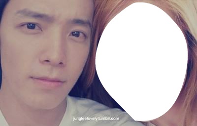 donghae y  jessica Fotomontage