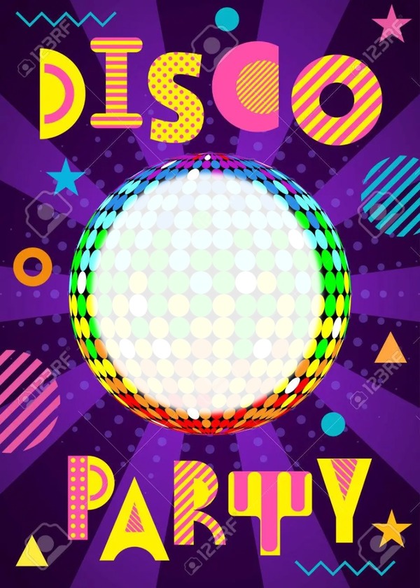 disco party Fotomontáž