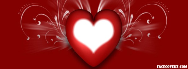 coeur de la st-valentin Photo frame effect