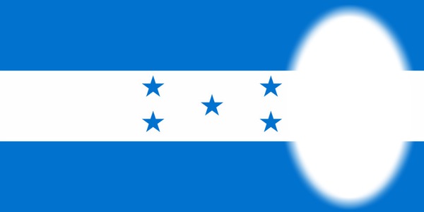 Honduras bandera Fotomontáž