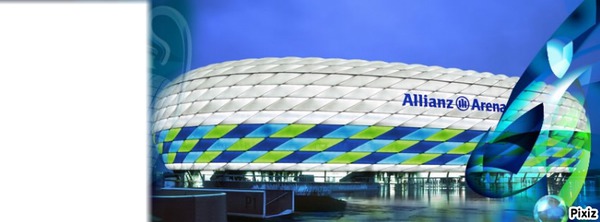 stade arena Fotomontáž