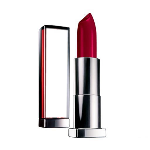 Maybelline Color Sensational Lipstick in Pleasure me Red Photomontage
