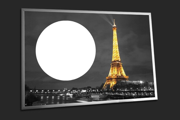 paris Photo frame effect