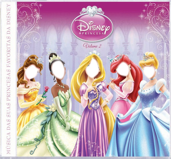 Princesas Disney Montaje fotografico