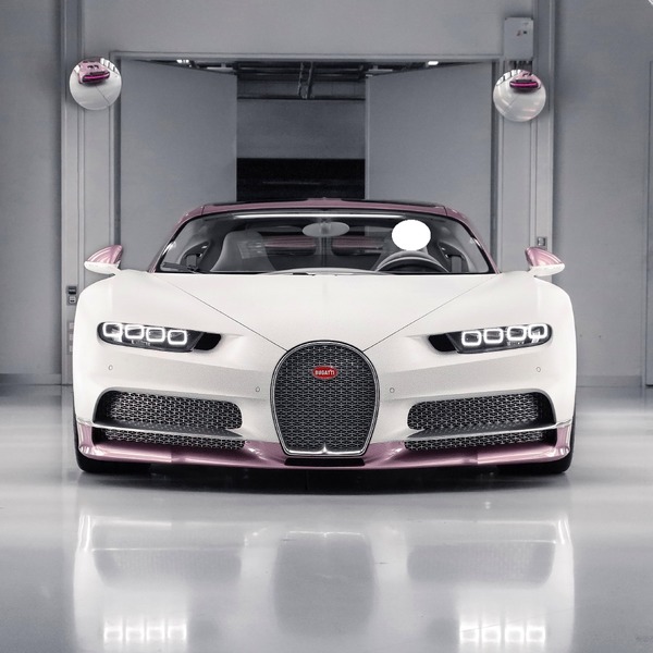 Bugatti Fotomontáž