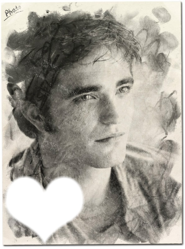 Edward Cullen Photo frame effect