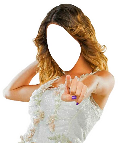 Violetta Face Fotomontage