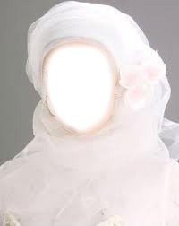 hijab mariage Photo frame effect