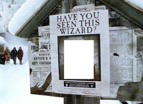 have you this wizard Fotomontáž