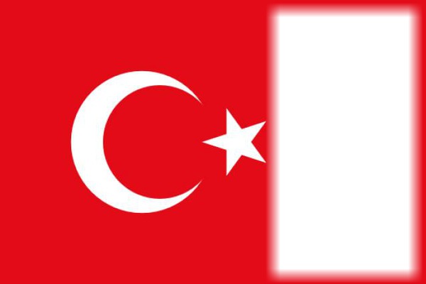 Turkey flag Photo frame effect