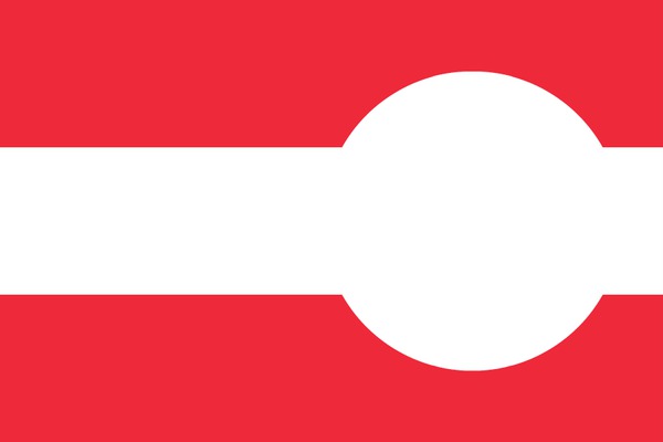 Austria flag Photomontage