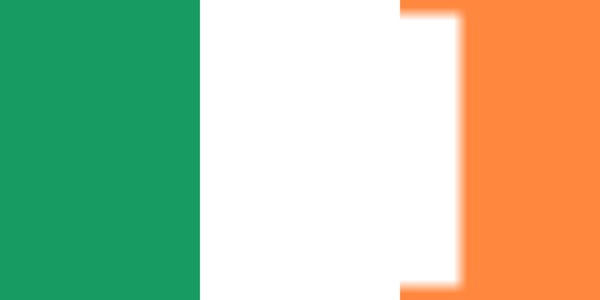 Ireland flag Photomontage