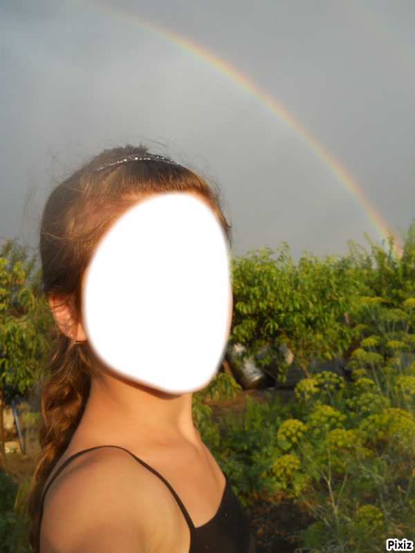 Rainbow Photomontage