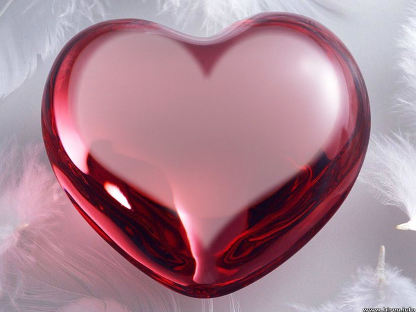 Love Heart 3D Fotomontagem