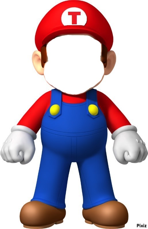 Mario Bros Fotomontagem
