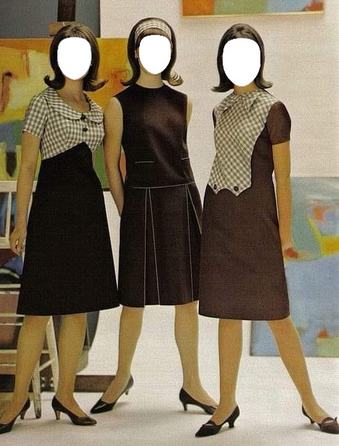 renewilly trio de chicas Fotomontaggio