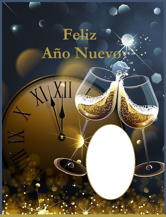 Feliz Año Nuevo. Fotoğraf editörü