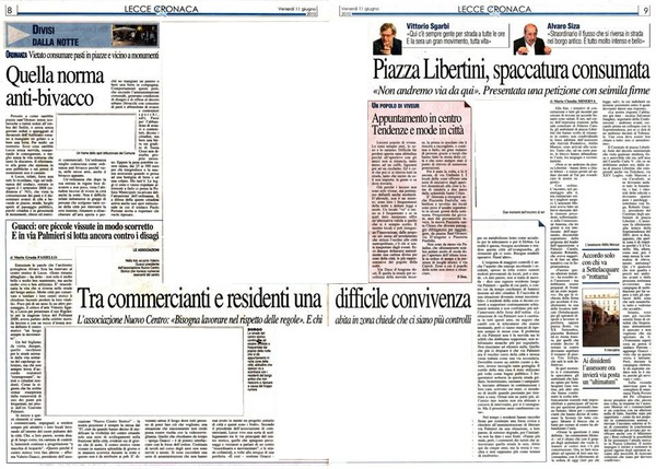 il quotidiano di Lecce Photomontage