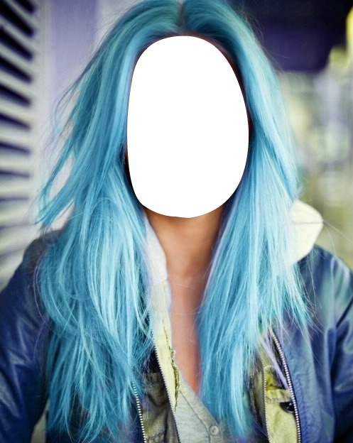 Mavi Saç Fotoğraf editörü