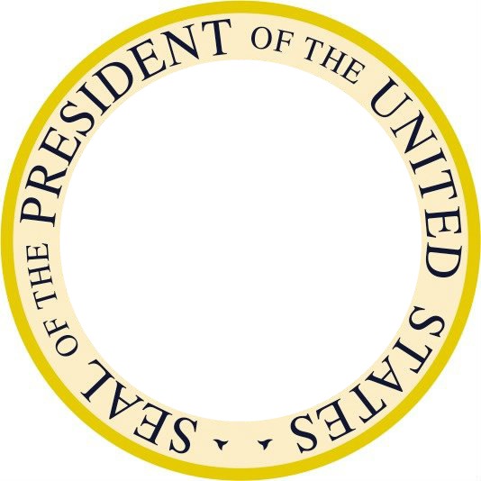 Seal of the President of the United States Photo frame effect