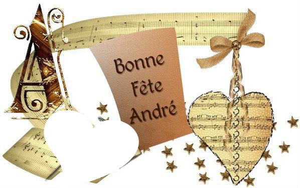 bonne fete André Fotomontāža