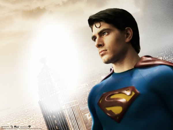 superman returns wallpaper Montaje fotografico