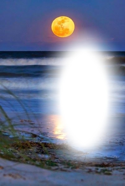 moon Photo frame effect