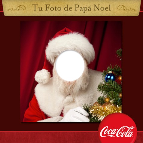 Papá Noel! Photo frame effect