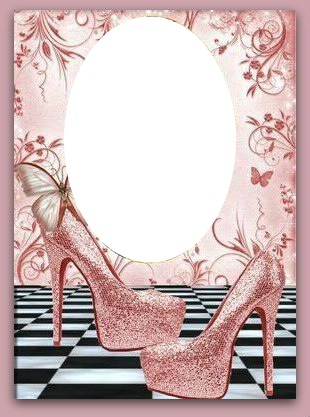 heels Photo frame effect