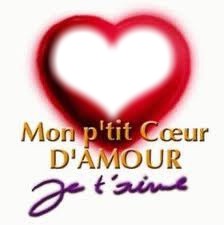 P'tit Coeur d'AMOUR フォトモンタージュ