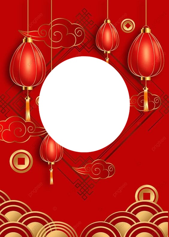Chinese Lantern Photomontage