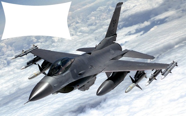 F-16 Montaje fotografico