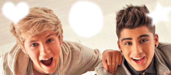 One direction Zayn et Niall Montage photo